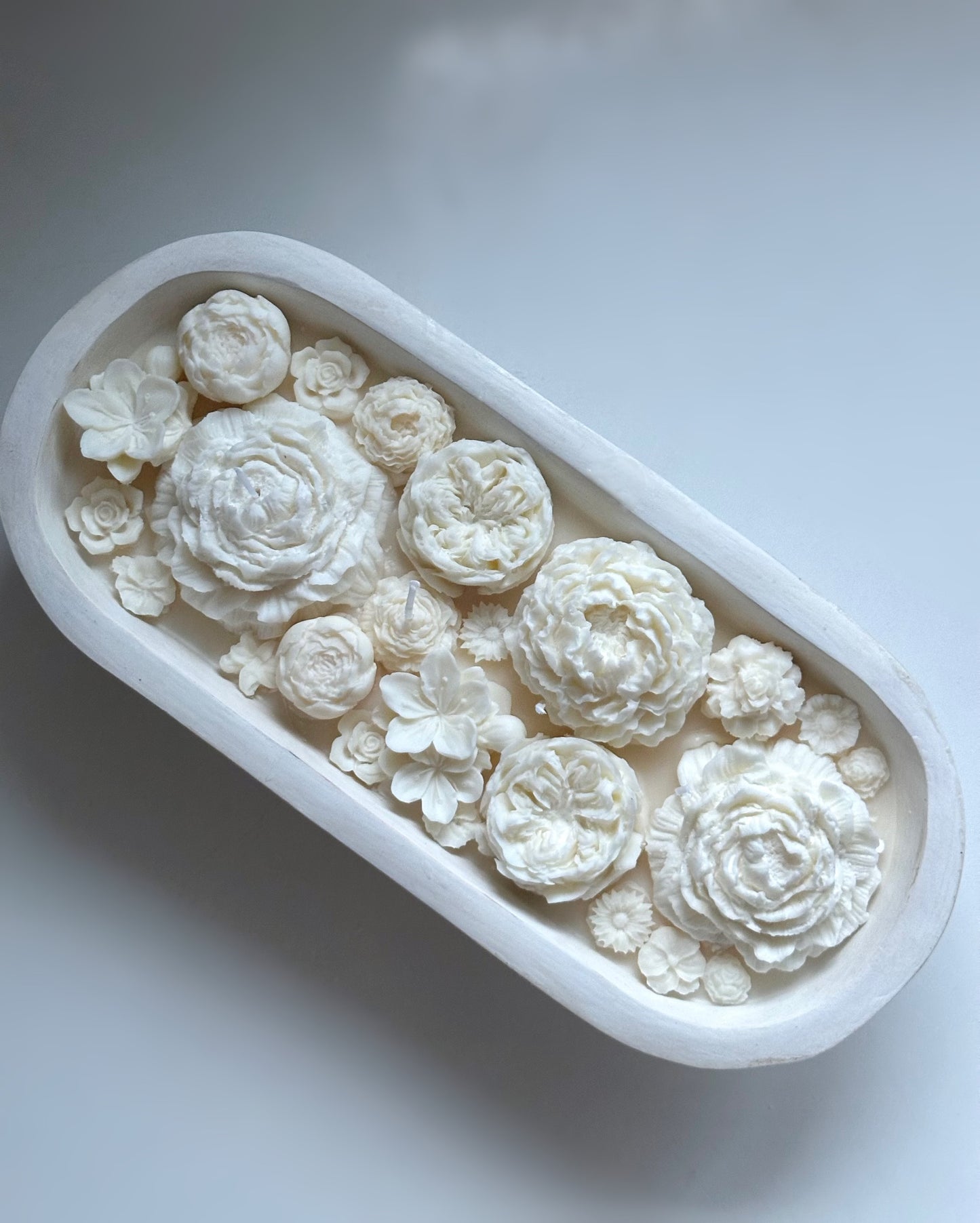 Medium Flower candle bowl