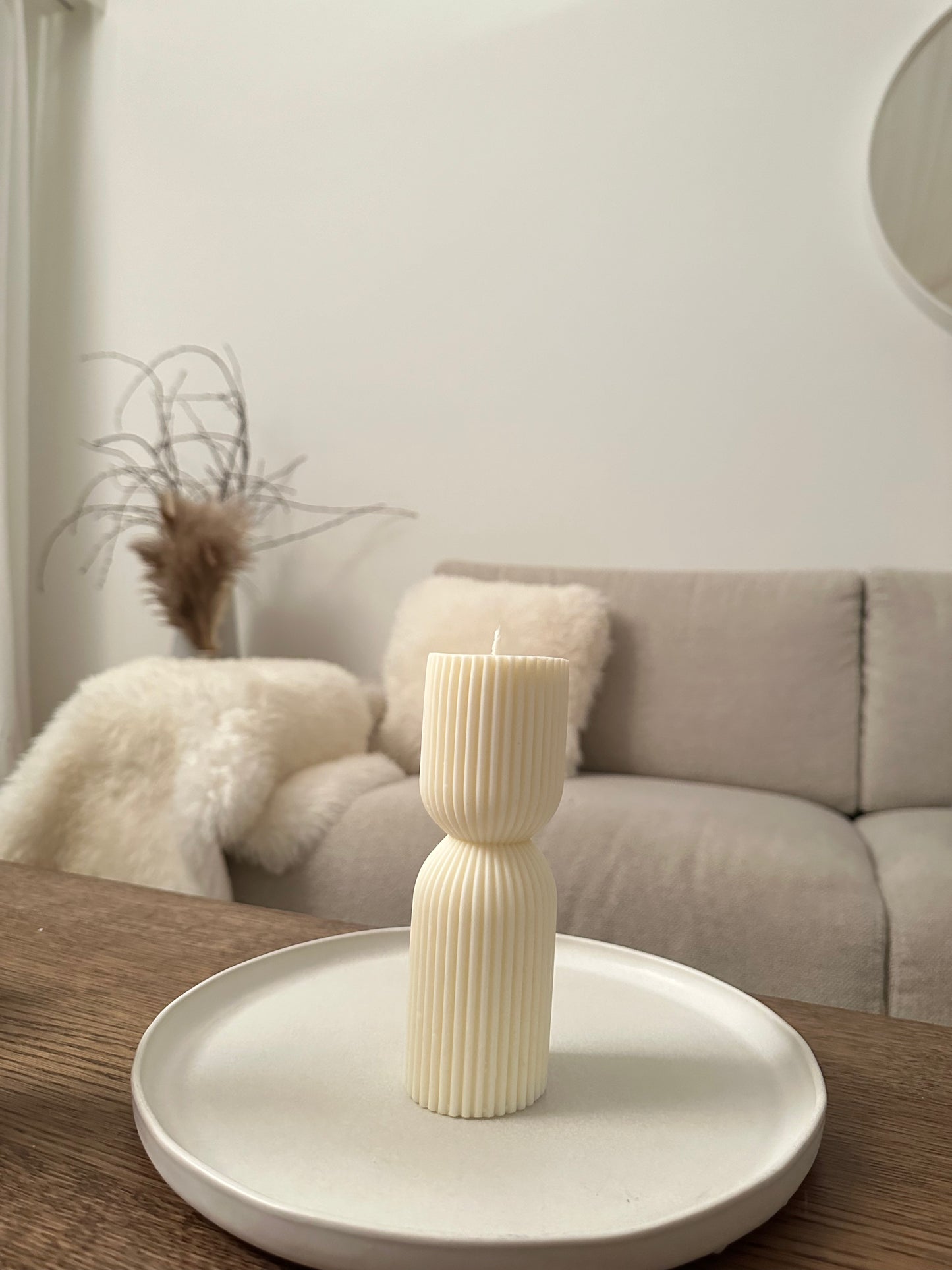 Sojawachs-Säulenkerzen zur Aromatherapie für die Inneneinrichtung, perfekt als Geschenk für Schlafzimmer, Badezimmer, Wohnzimmer.