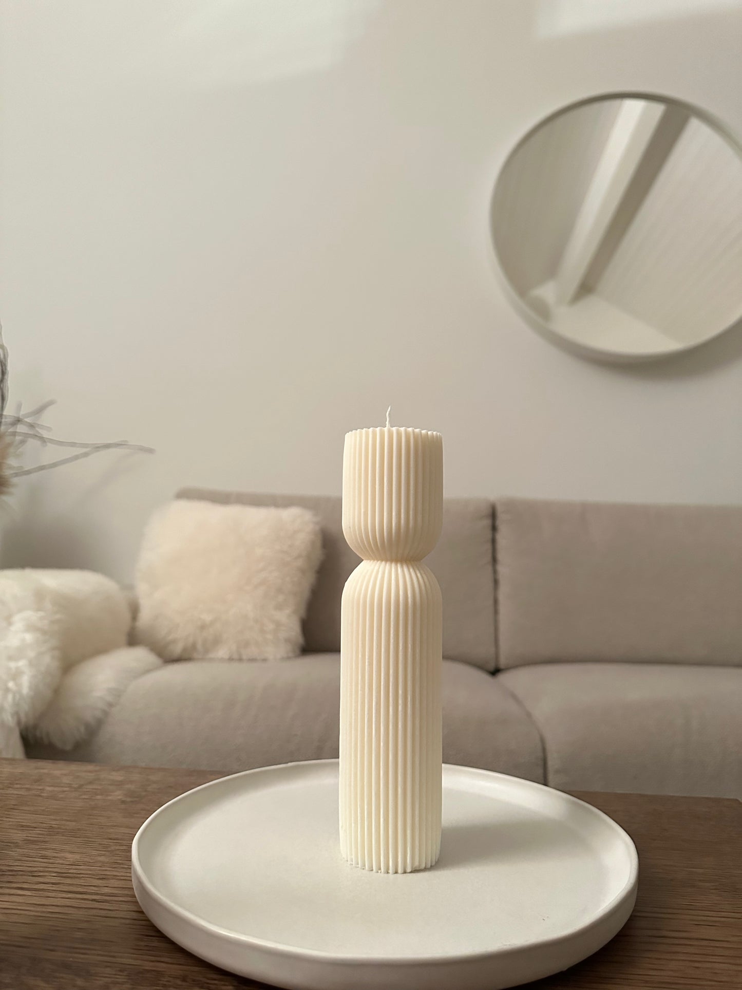 Sojawachs-Säulenkerzen zur Aromatherapie für die Inneneinrichtung, perfekt als Geschenk für Schlafzimmer, Badezimmer, Wohnzimmer.