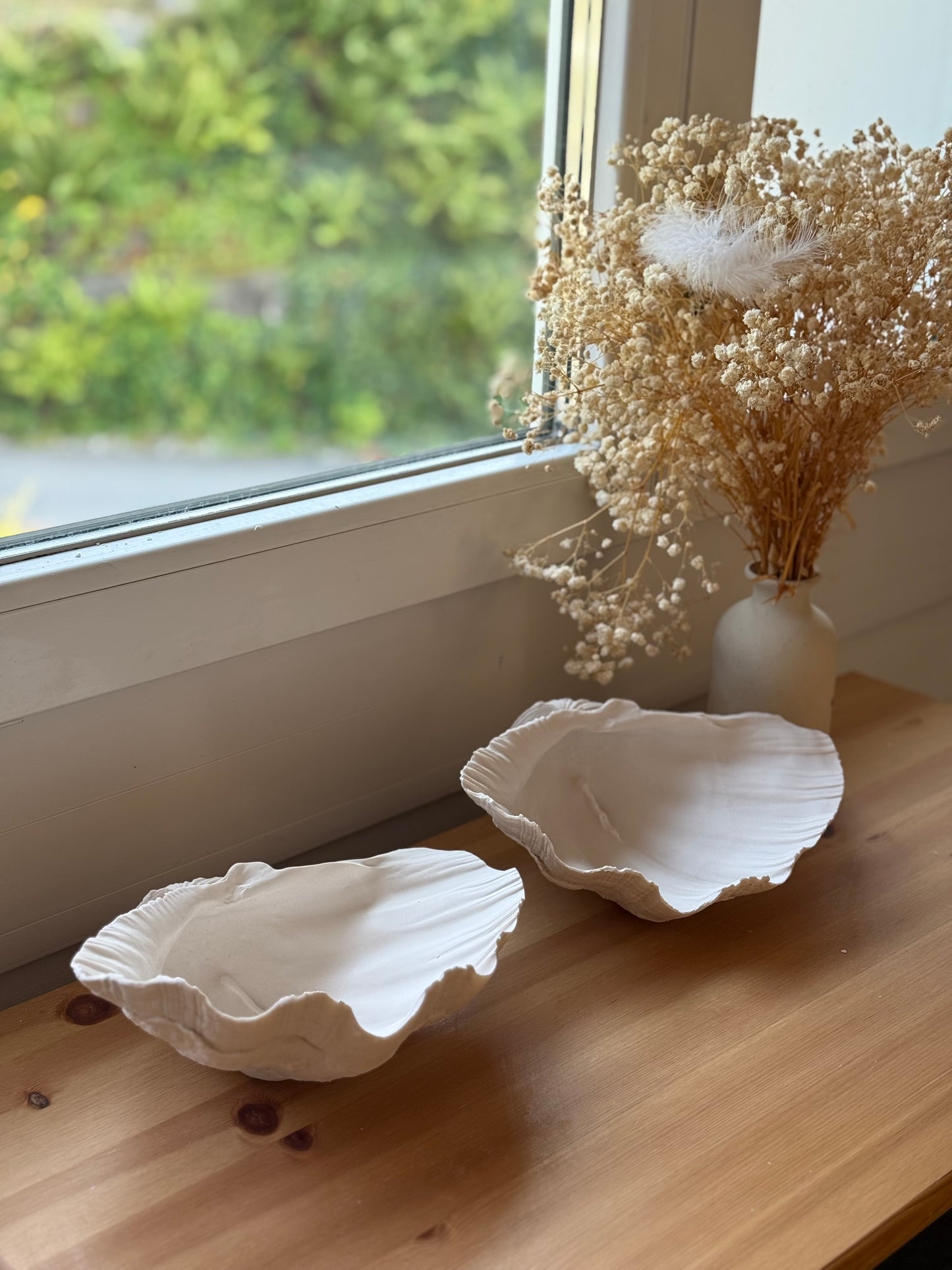 Muschelschale / Handarbeit / Dekoration 